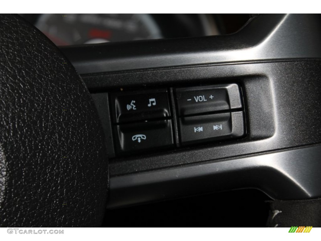 2012 Ford Mustang Shelby GT500 SVT Performance Package Convertible Controls Photo #83712919