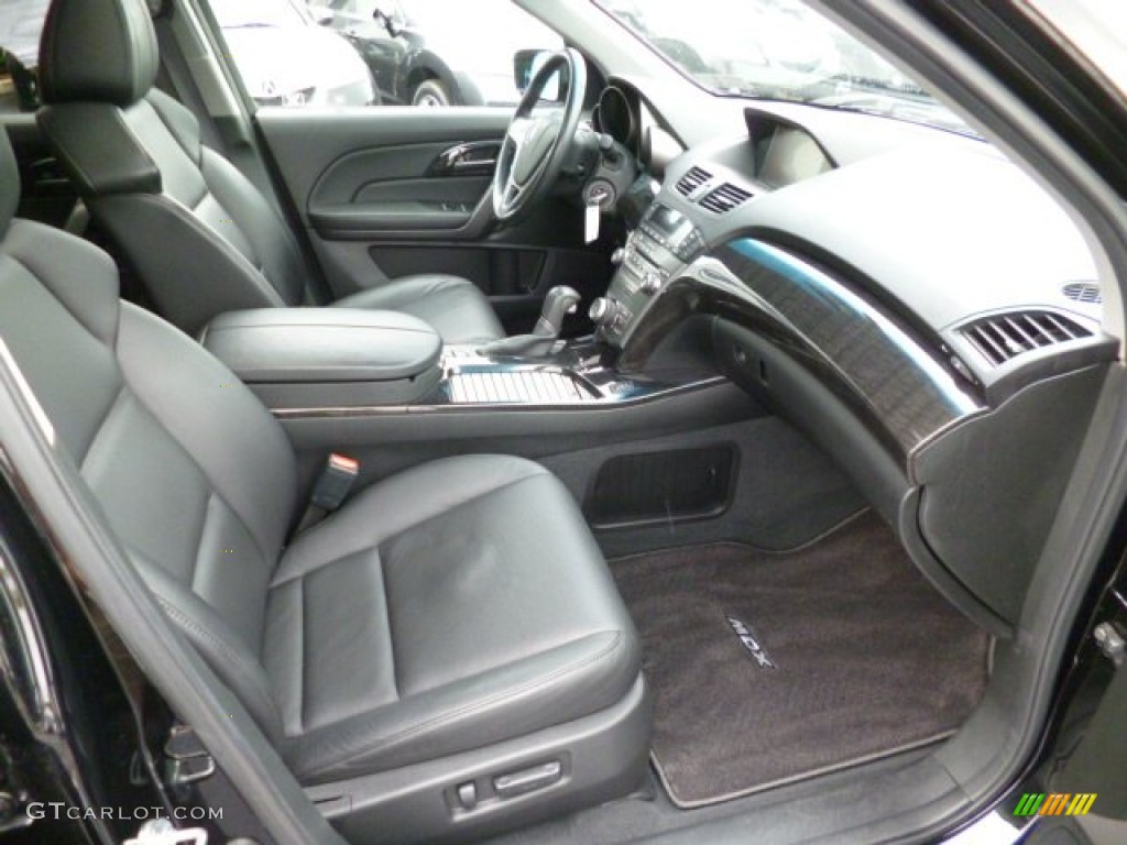 Ebony Interior 2009 Acura MDX Standard MDX Model Photo #83713749