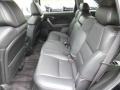2009 Acura MDX Ebony Interior Rear Seat Photo