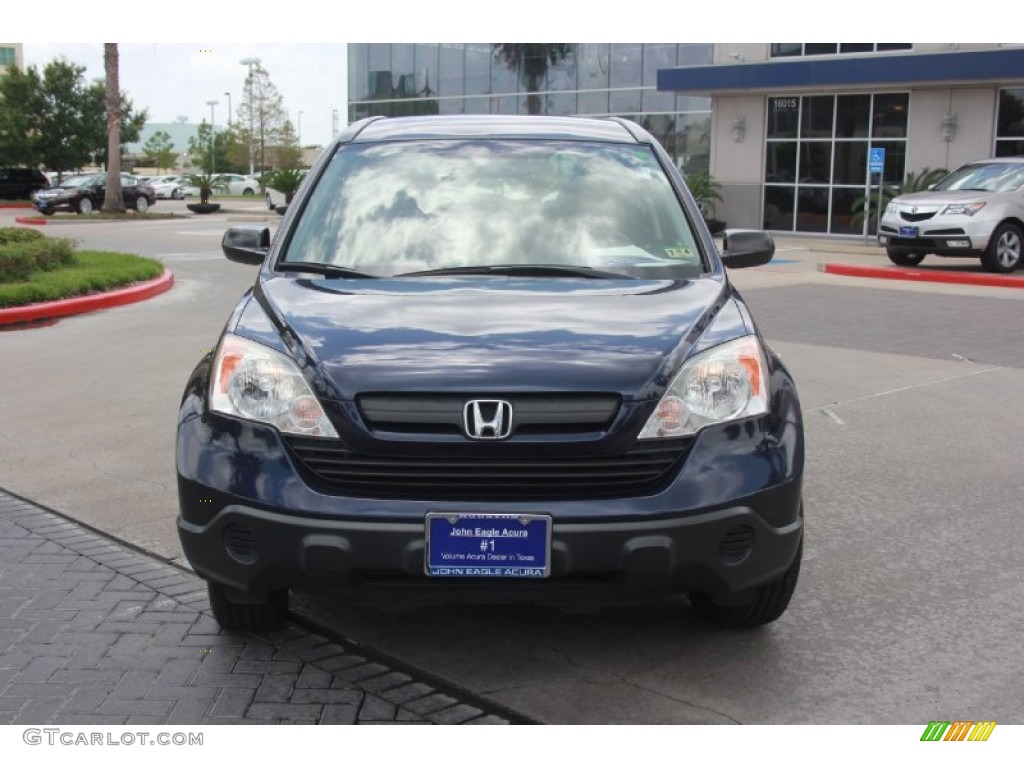 2007 CR-V LX - Royal Blue Pearl / Gray photo #3