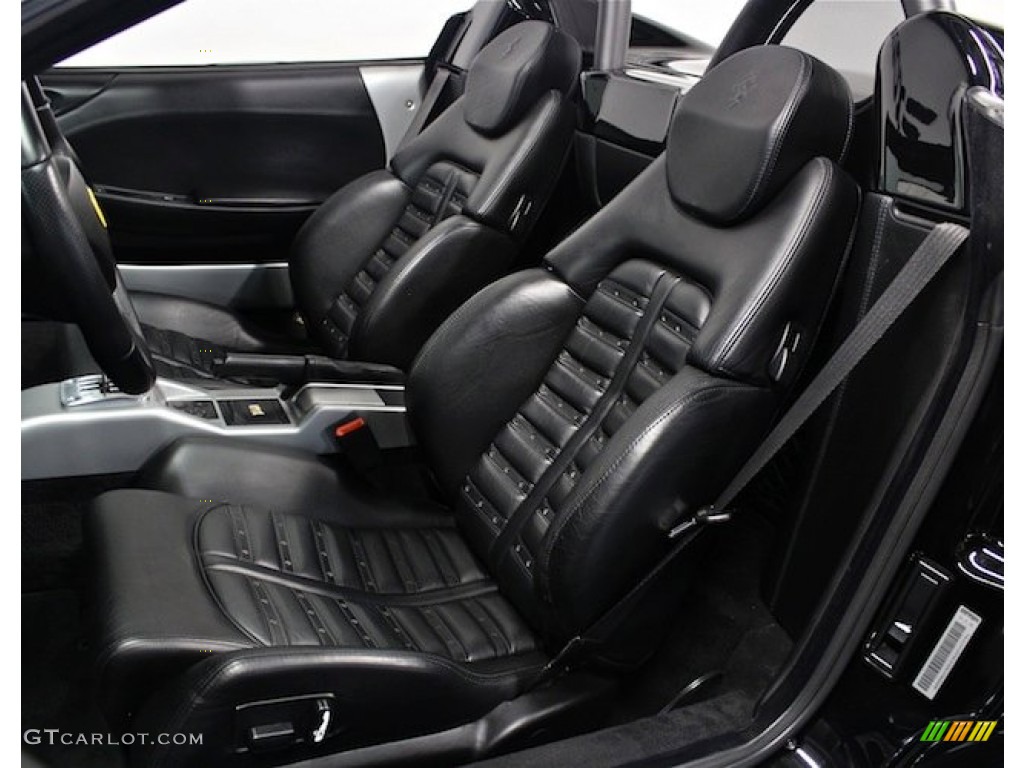 Black Interior 2004 Ferrari 360 Spider Photo #83715289