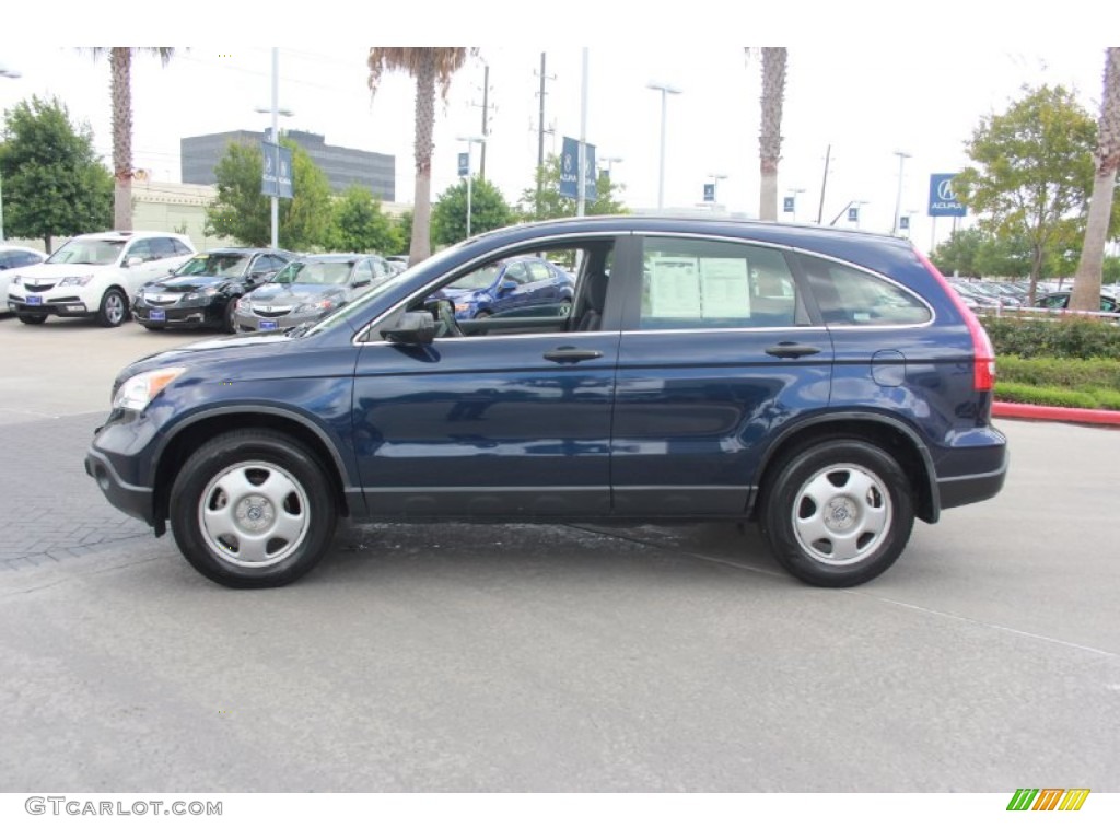 2007 CR-V LX - Royal Blue Pearl / Gray photo #5