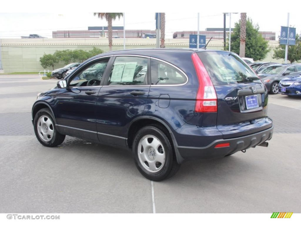 2007 CR-V LX - Royal Blue Pearl / Gray photo #6