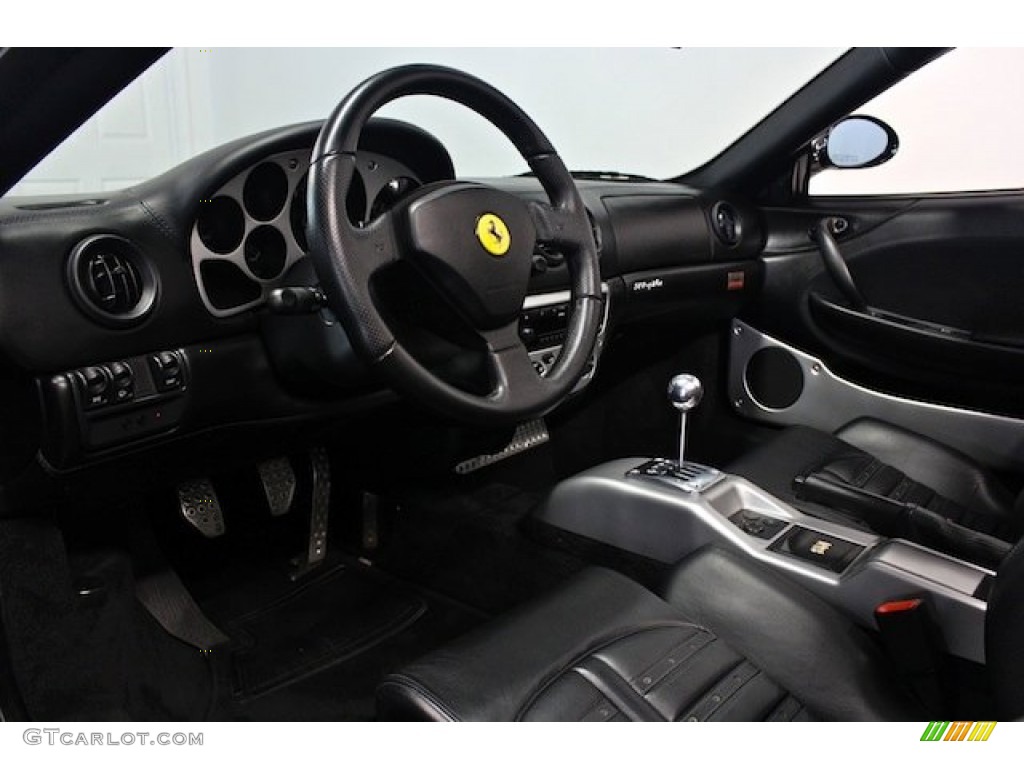 Black Interior 2004 Ferrari 360 Spider Photo #83715472