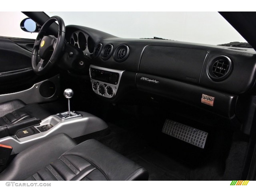 2004 Ferrari 360 Spider Black Dashboard Photo #83715490