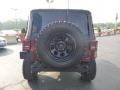 2010 Red Rock Crystal Pearl Jeep Wrangler Sahara 4x4  photo #4