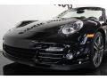 2011 Basalt Black Metallic Porsche 911 Turbo S Cabriolet  photo #17