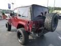 2010 Red Rock Crystal Pearl Jeep Wrangler Sahara 4x4  photo #5