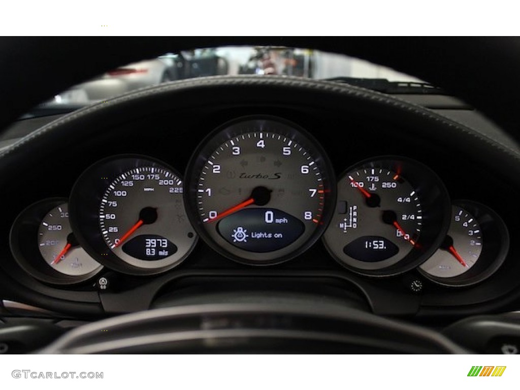 2011 Porsche 911 Turbo S Cabriolet Gauges Photo #83716636