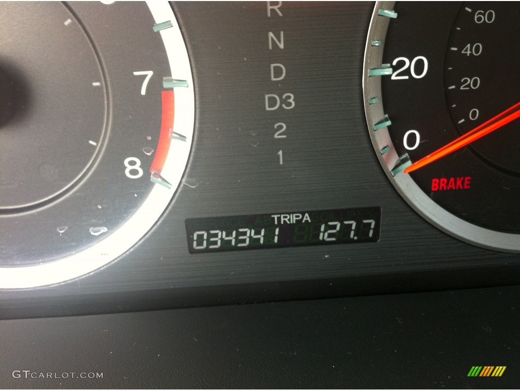 2010 Accord EX Sedan - Crystal Black Pearl / Ivory photo #10