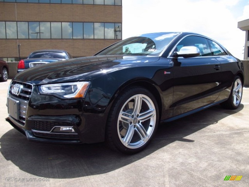 Brilliant Black 2014 Audi S5 3.0T Premium Plus quattro Coupe Exterior Photo #83716996