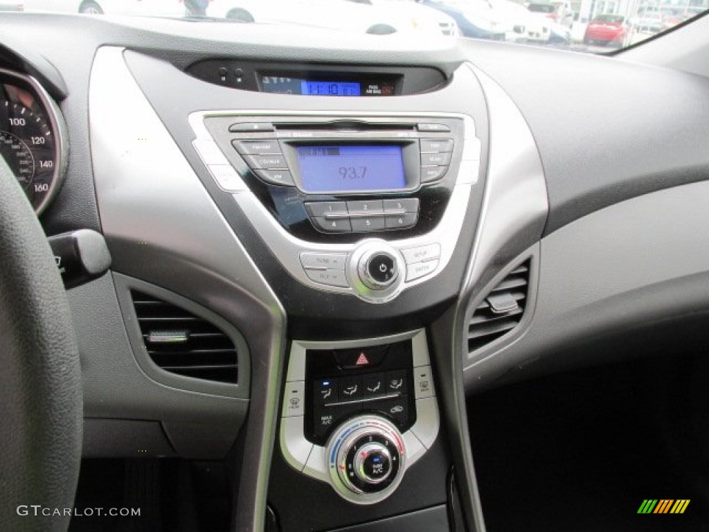 2012 Elantra GLS - Harbor Gray Metallic / Gray photo #13