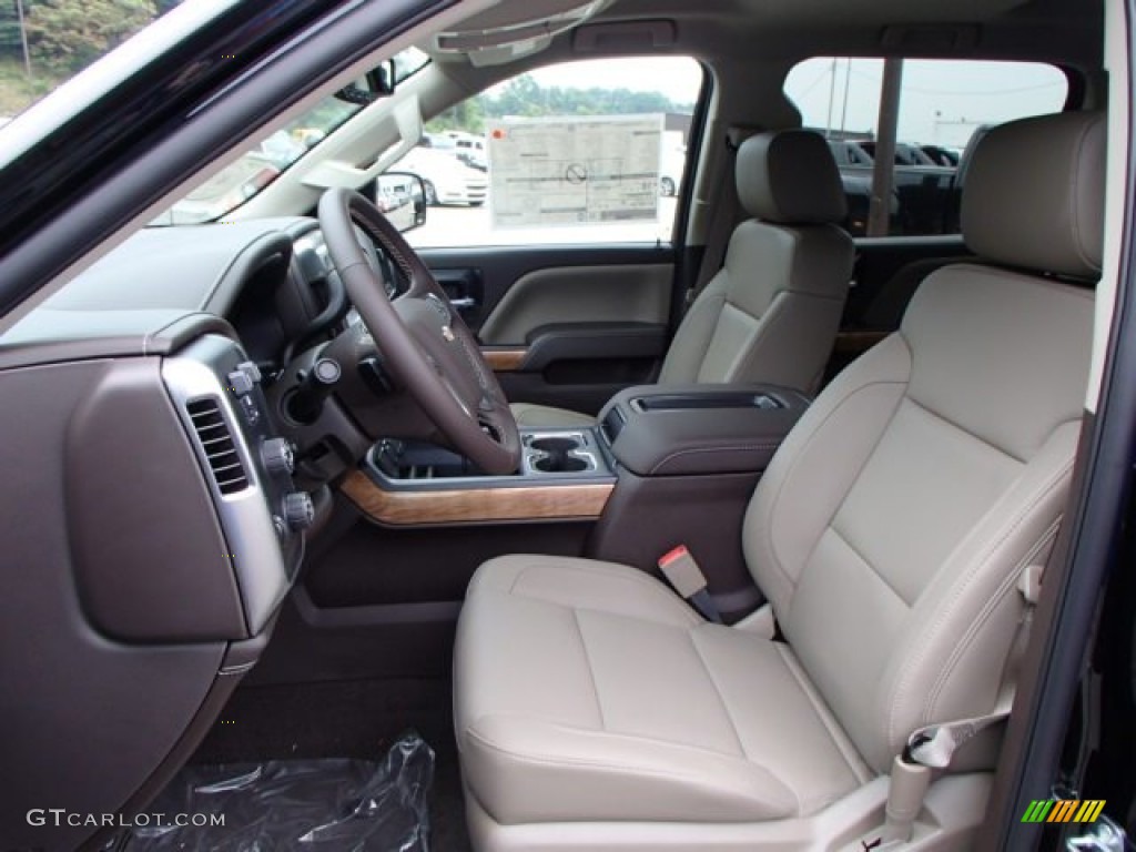 2014 Silverado 1500 LTZ Crew Cab 4x4 - Black / Cocoa/Dune photo #10