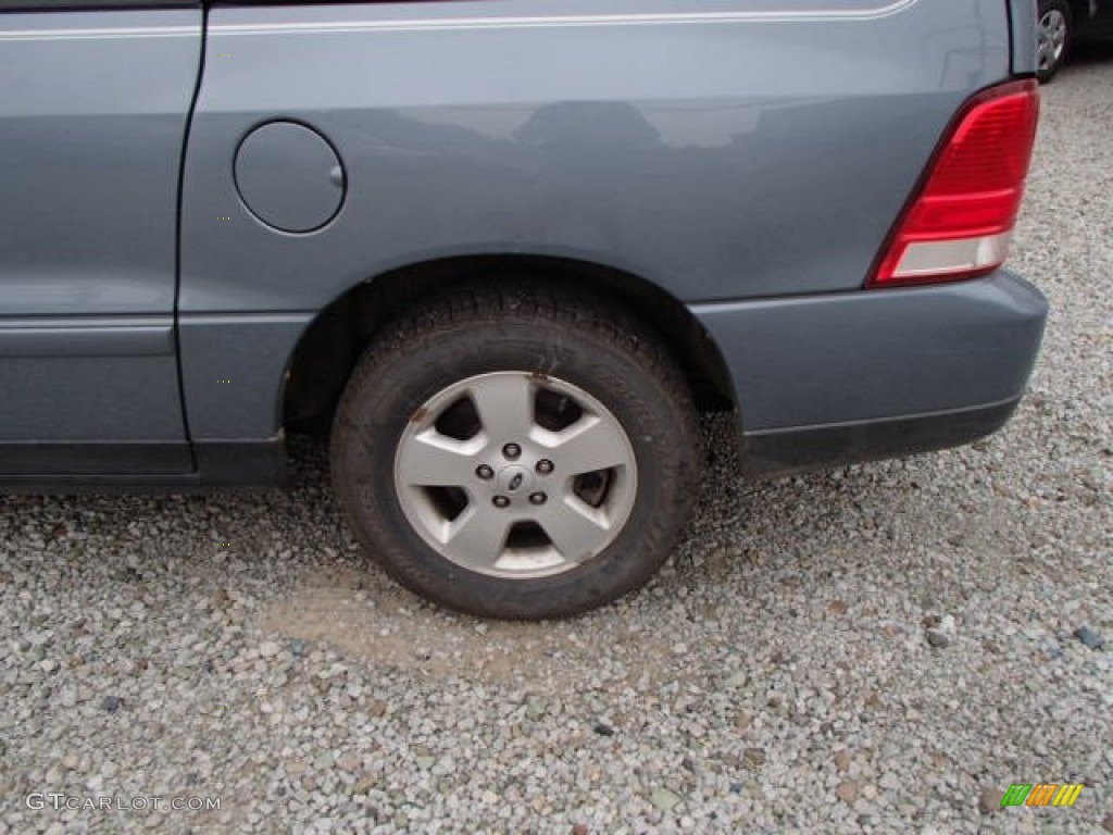 2005 Freestar SES - Medium Steel Blue Metallic / Flint Grey photo #7