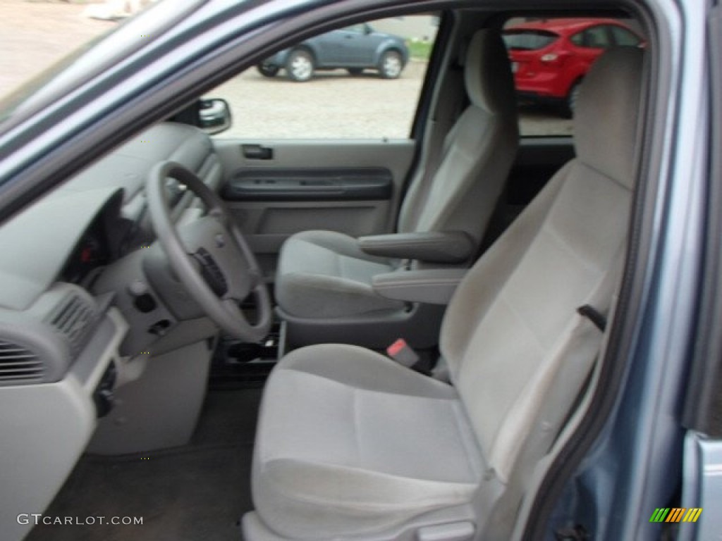 2005 Freestar SES - Medium Steel Blue Metallic / Flint Grey photo #8