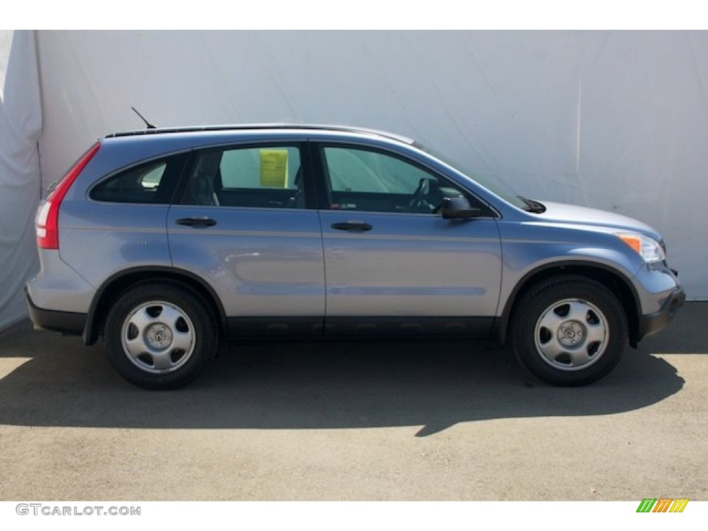 2007 CR-V LX - Glacier Blue Metallic / Gray photo #11