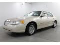 2002 Ivory Parchment Pearl Lincoln Town Car Cartier  photo #1