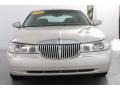 2002 Ivory Parchment Pearl Lincoln Town Car Cartier  photo #3