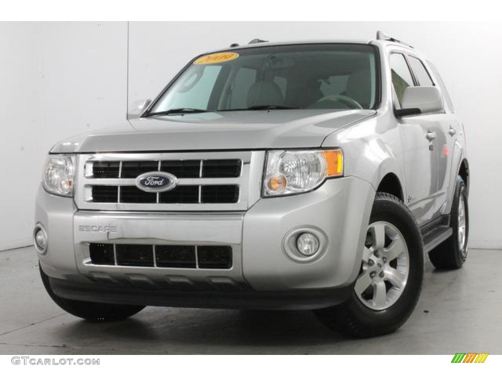 2009 Escape Hybrid 4WD - Brilliant Silver Metallic / Stone photo #2