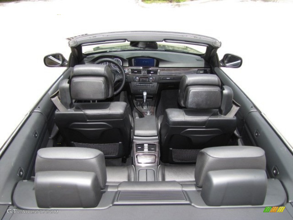 Black Interior 2012 BMW 3 Series 328i Convertible Photo #83721157