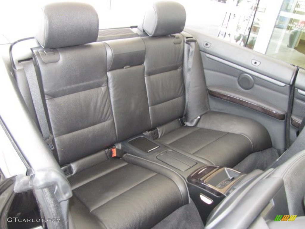 2012 BMW 3 Series 328i Convertible Rear Seat Photo #83721385