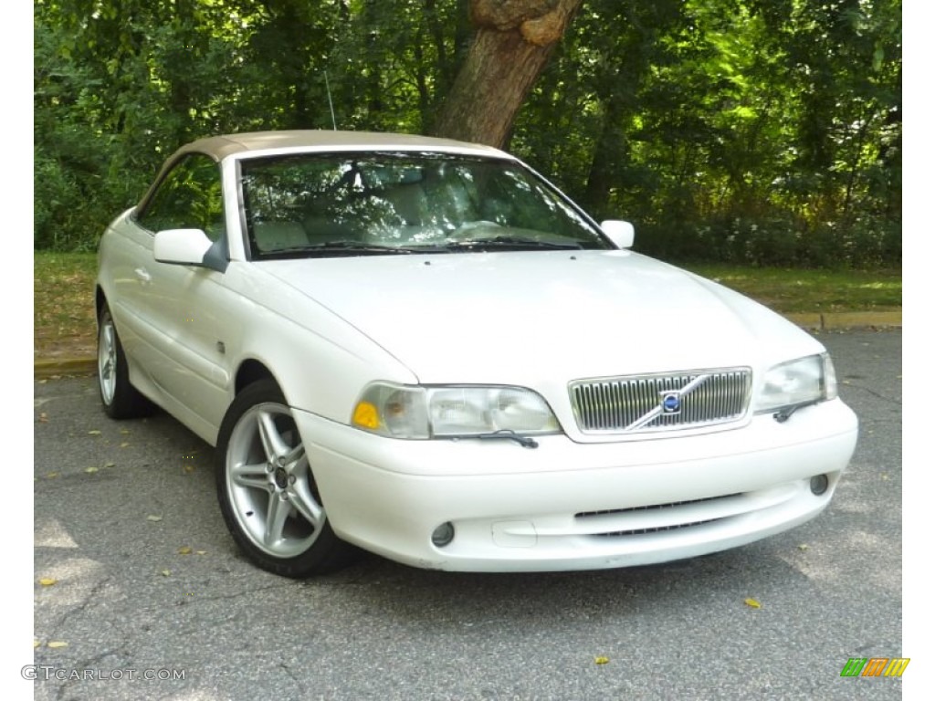 2001 C70 LT Convertible - White / Beige photo #1