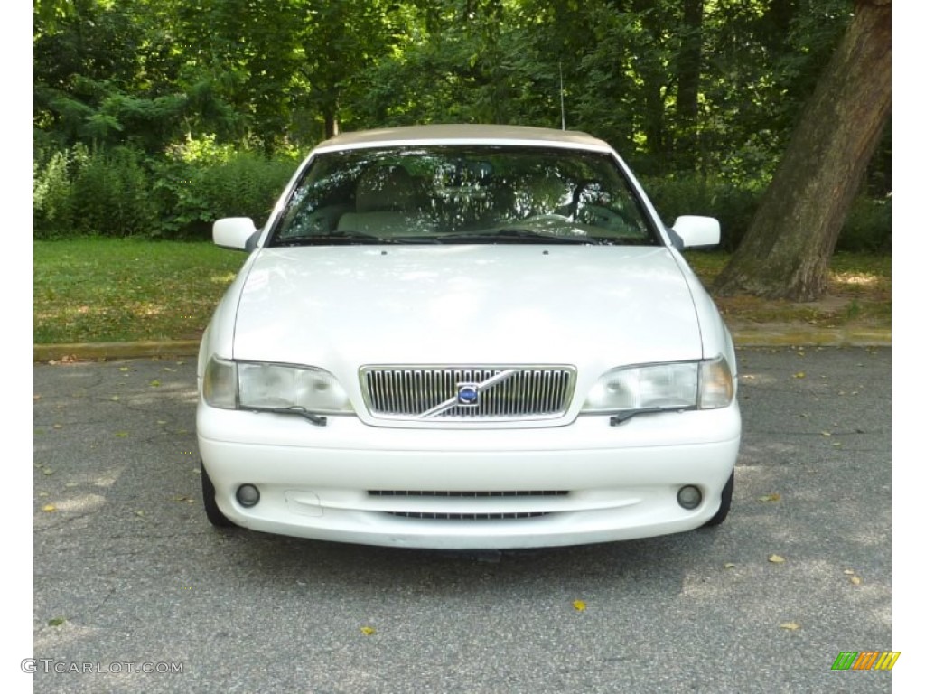 2001 C70 LT Convertible - White / Beige photo #2