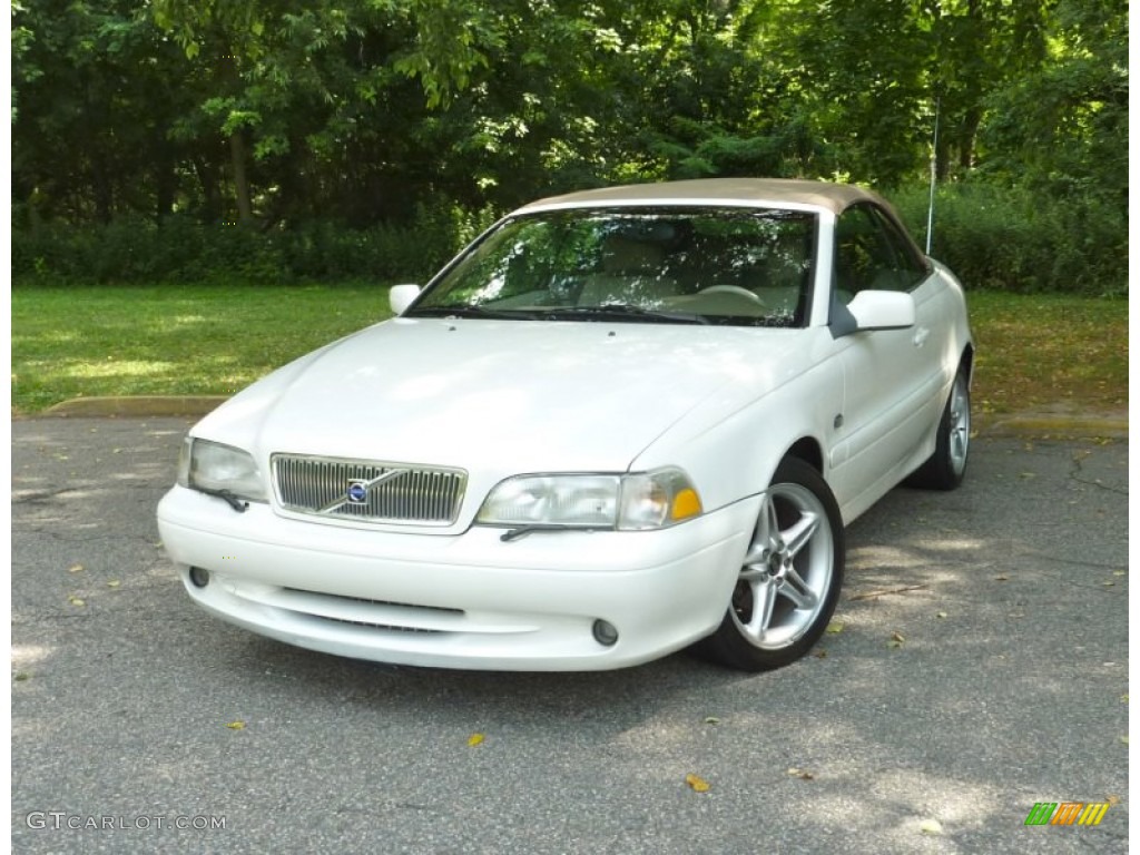 2001 C70 LT Convertible - White / Beige photo #3