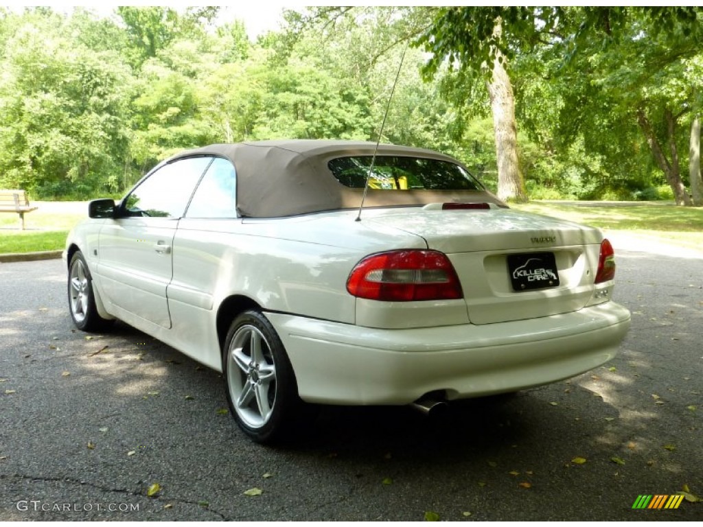 2001 C70 LT Convertible - White / Beige photo #5