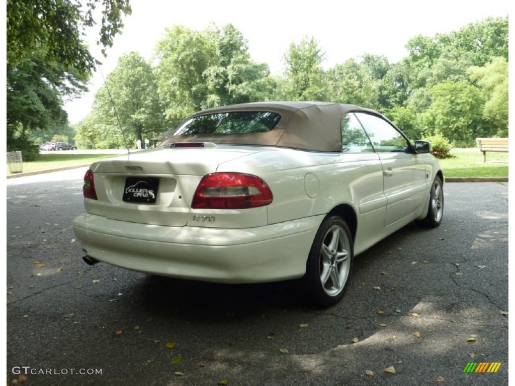 2001 C70 LT Convertible - White / Beige photo #7