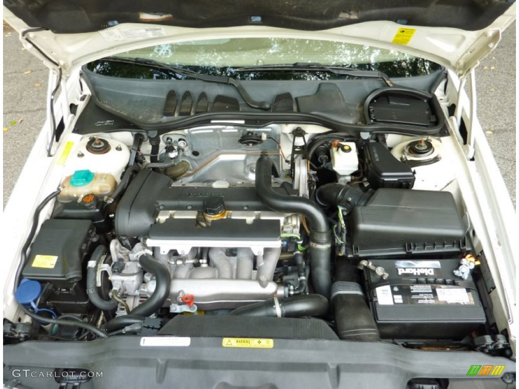 2001 Volvo C70 LT Convertible 2.4 Liter Turbocharged DOHC 20-Valve Inline 5 Cylinder Engine Photo #83721888