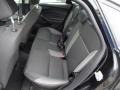 Charcoal Black 2014 Ford Focus S Sedan Interior Color