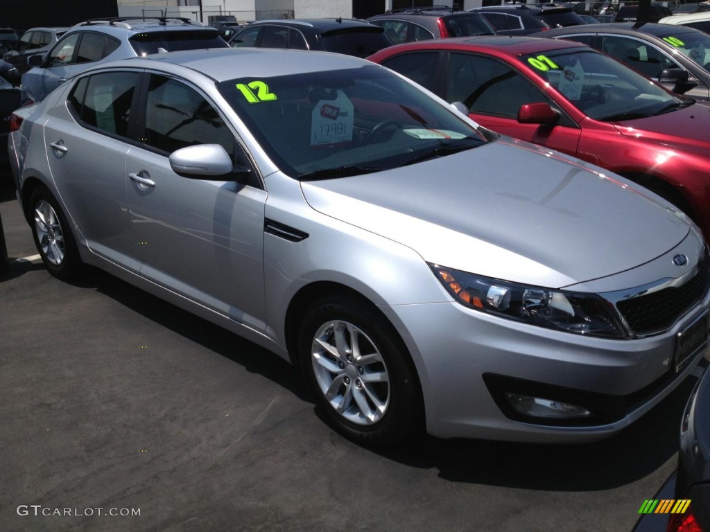 Bright Silver 2012 Kia Optima LX Exterior Photo #83722930