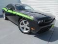 2012 Pitch Black Dodge Challenger R/T Classic  photo #2