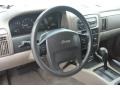 2003 Jeep Grand Cherokee Taupe Interior Steering Wheel Photo