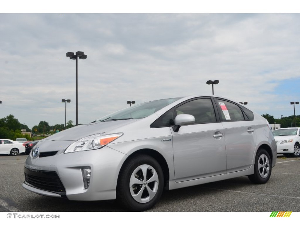 2013 Prius Two Hybrid - Classic Silver Metallic / Misty Gray photo #1