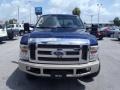 2008 Dark Blue Pearl Metallic Ford F350 Super Duty King Ranch Crew Cab 4x4  photo #2