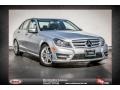 2013 Iridium Silver Metallic Mercedes-Benz C 250 Sport  photo #1