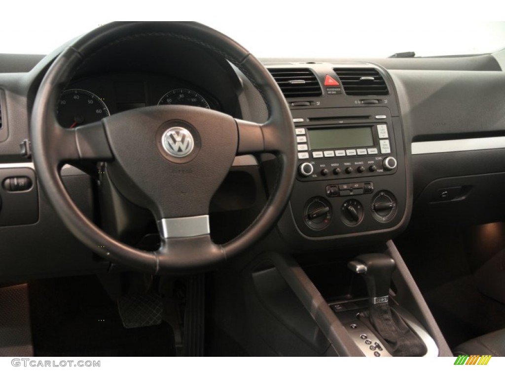 2008 Volkswagen Jetta Wolfsburg Edition Sedan Anthracite Black Dashboard Photo #83725993