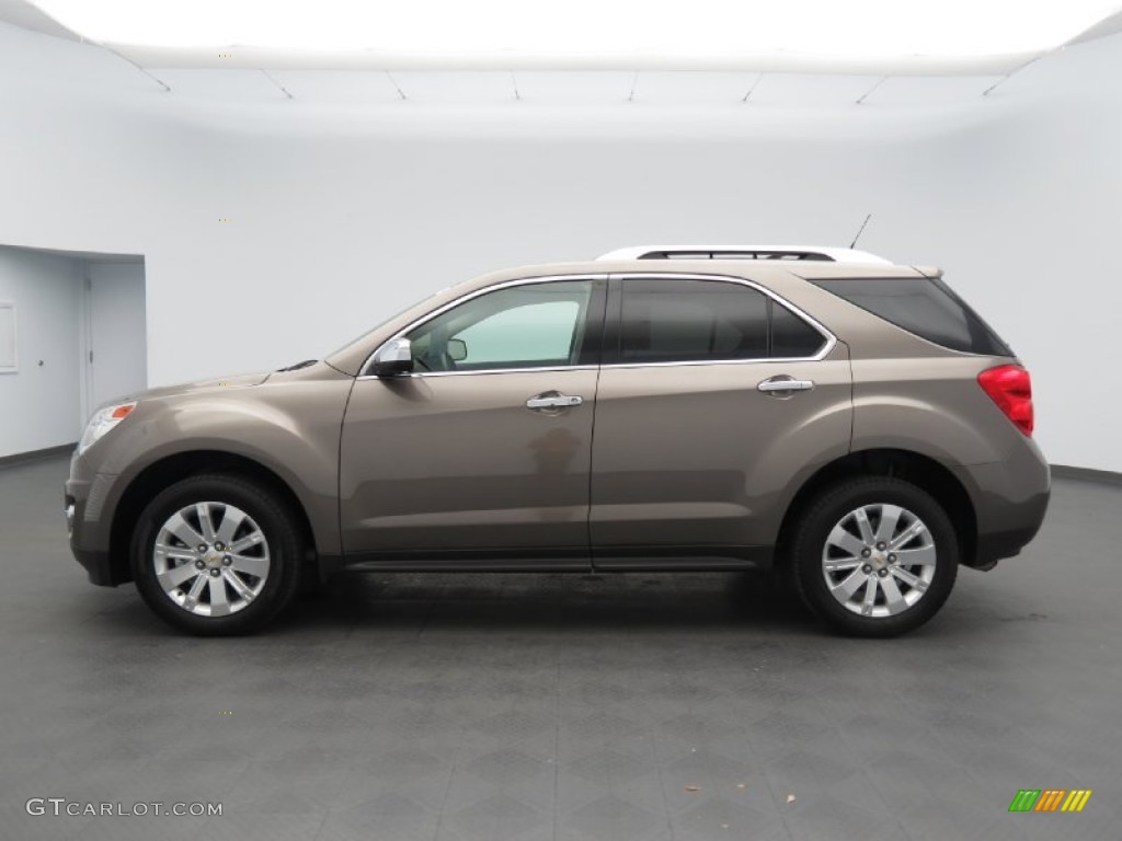 Mocha Steel Metallic 2011 Chevrolet Equinox LTZ Exterior Photo #83726245