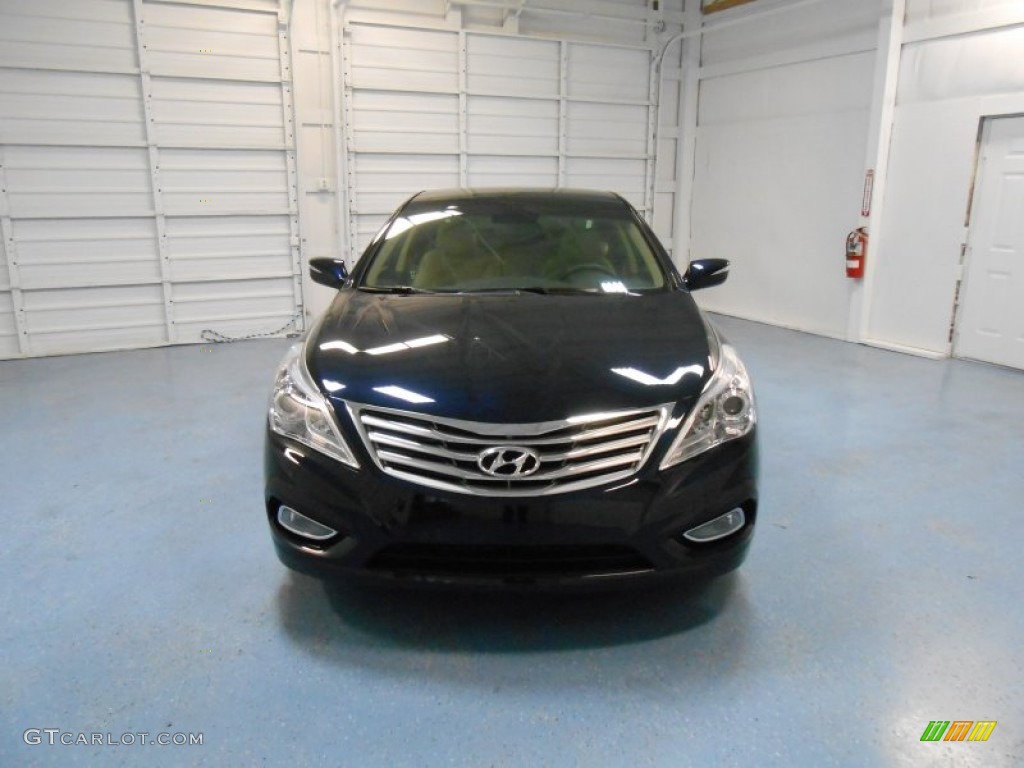 2013 Azera  - Midnight Blue Pearl / Camel photo #3
