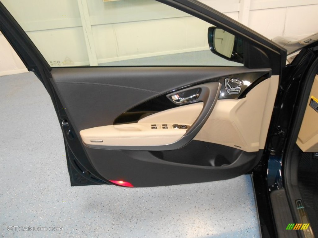 2013 Azera  - Midnight Blue Pearl / Camel photo #8