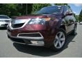 2012 Dark Cherry Pearl II Acura MDX SH-AWD Technology  photo #1