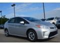 2013 Classic Silver Metallic Toyota Prius Three Hybrid  photo #3