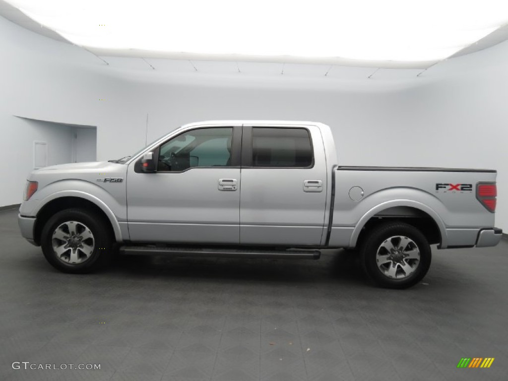 2010 F150 FX2 SuperCrew - Ingot Silver Metallic / Black photo #6