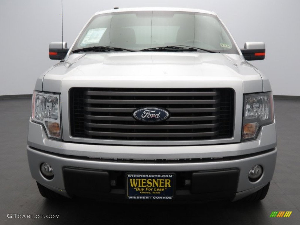2010 F150 FX2 SuperCrew - Ingot Silver Metallic / Black photo #8