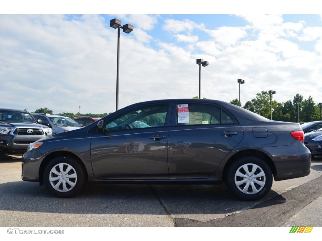 2013 Corolla L - Magnetic Gray Metallic / Ash photo #2