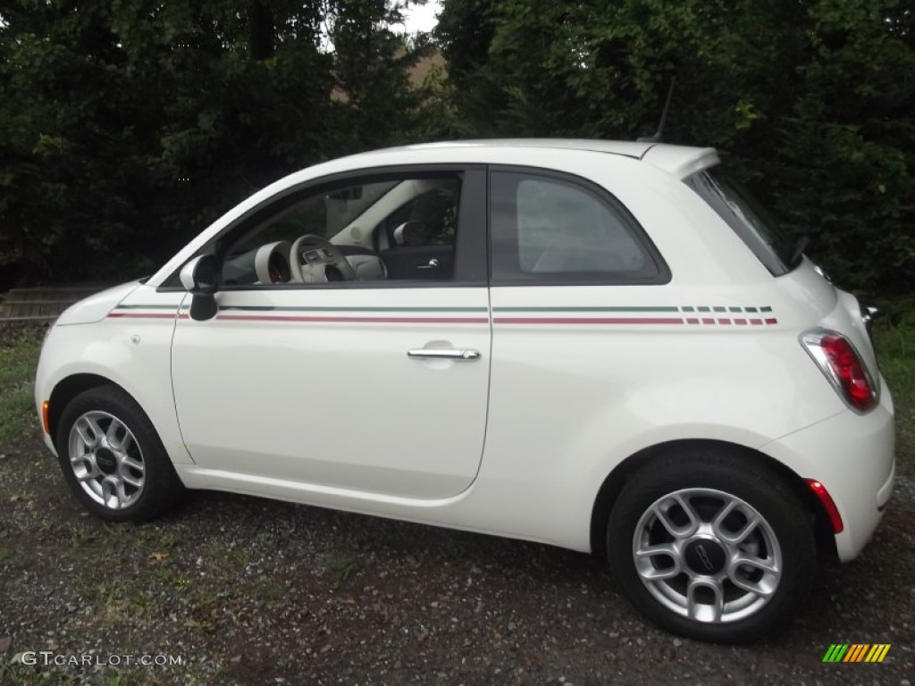 Bianco (White) 2012 Fiat 500 Pop Exterior Photo #83728237