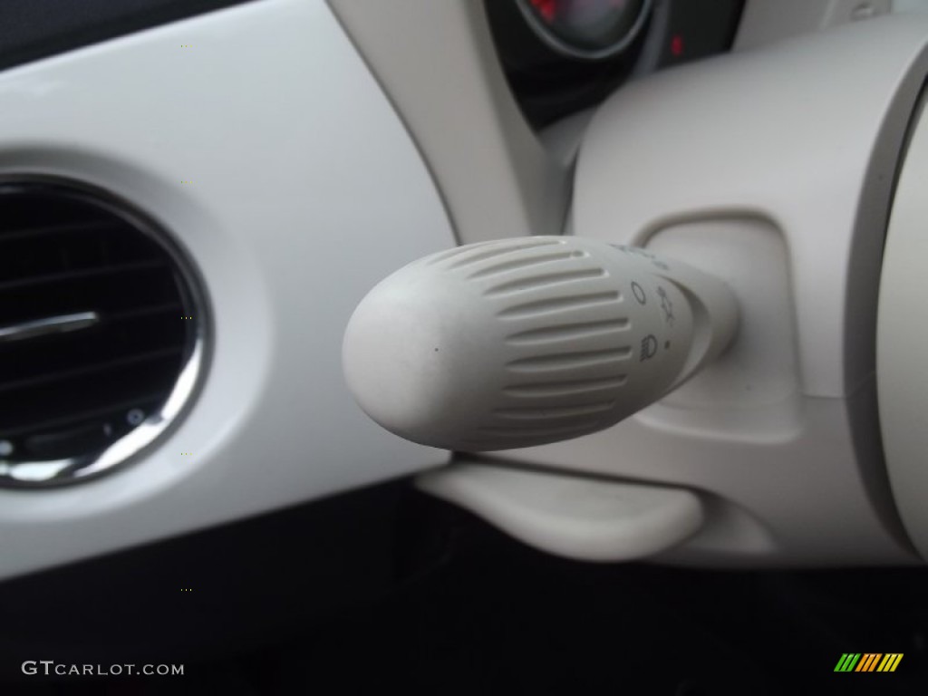 2012 Fiat 500 Pop Controls Photo #83728434