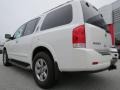 2012 Blizzard White Nissan Armada SL  photo #3